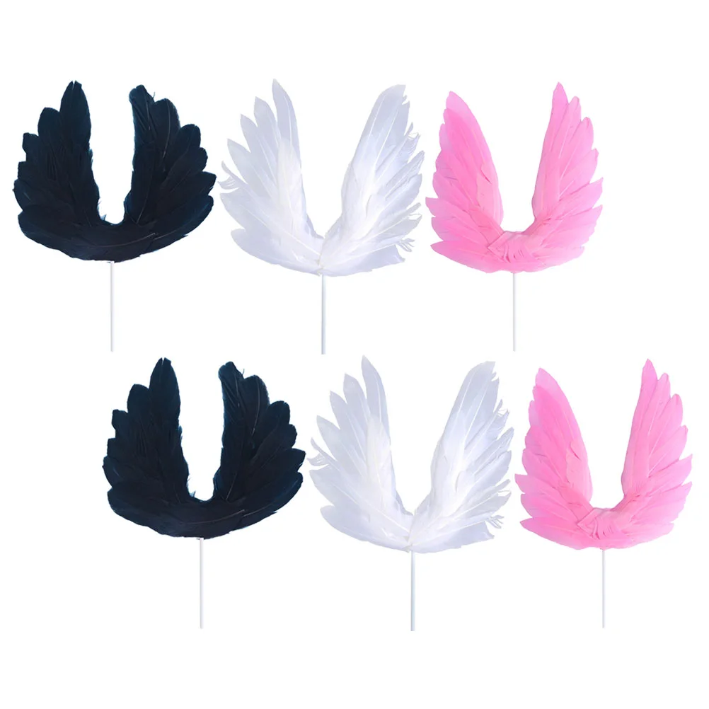6pcs Wedding Cake Decoration Baby Shower Cake Decoration Angel Wing Cake Decor Cake Decorative Props Party Cake Decoration
6pcs Wedding Cake Decoration Baby Shower Cake Decoration Angel Wing Cake Decor Cake Decorative Props Party Cake Decoration