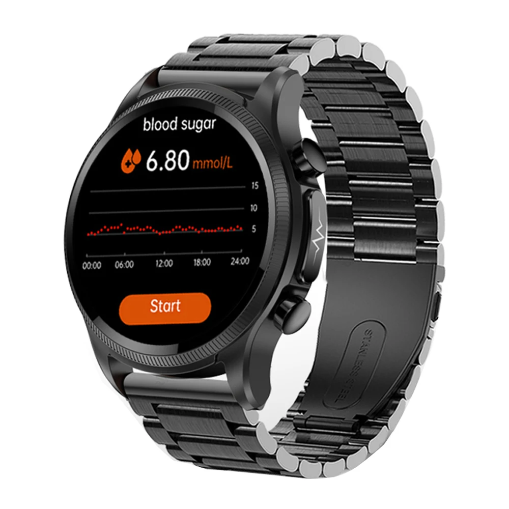 New Blood Sugar ECG+PPG Smart Watch Men Body Temperature Blood Pressure Oxygen Heart Rate Health Smartwatches Glucose Meter
New Blood Sugar ECG+PPG Smart Watch Men Body Temperature Blood Pressure Oxygen Heart Rate Health Smartwatches Glucose Meter