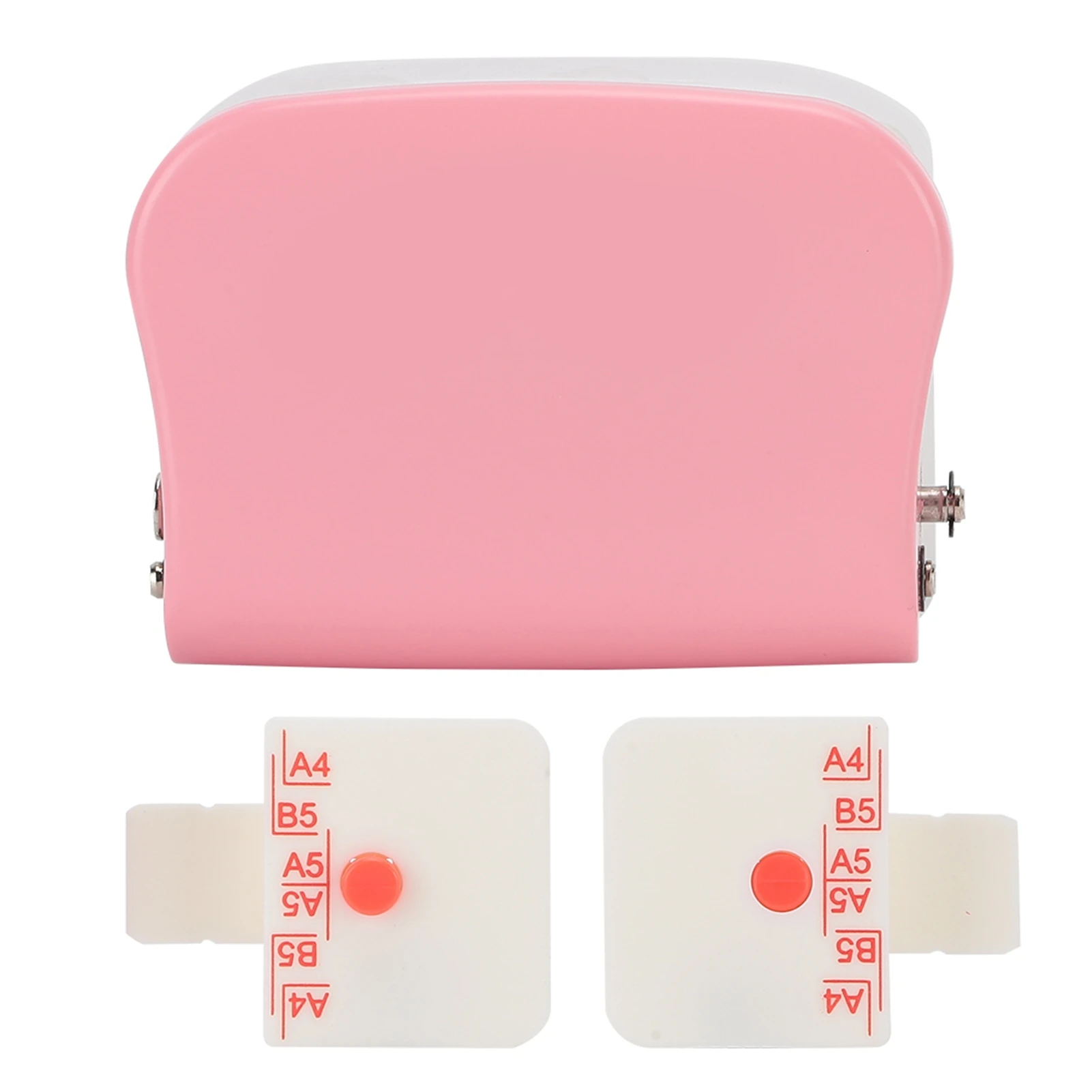 99H9 Hole Puncher 26‑Hole 30‑Hole 20‑Hole Paper A4 B5 A5 Loose‑Leaf Manual Punching Machine Pink 99h9
99H9 Hole Puncher 26‑Hole 30‑Hole 20‑Hole Paper A4 B5 A5 Loose‑Leaf Manual Punching Machine Pink 99h9