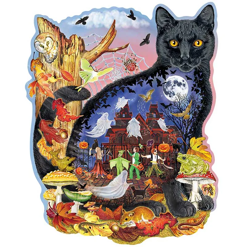New Colorful Cat Wooden Puzzle Irregular Animal Shaped Piece A3 A4 A5 44 Design Adult Great Gift Box Jigsaw Games Wholesale
New Colorful Cat Wooden Puzzle Irregular Animal Shaped Piece A3 A4 A5 44 Design Adult Great Gift Box Jigsaw Games Wholesale