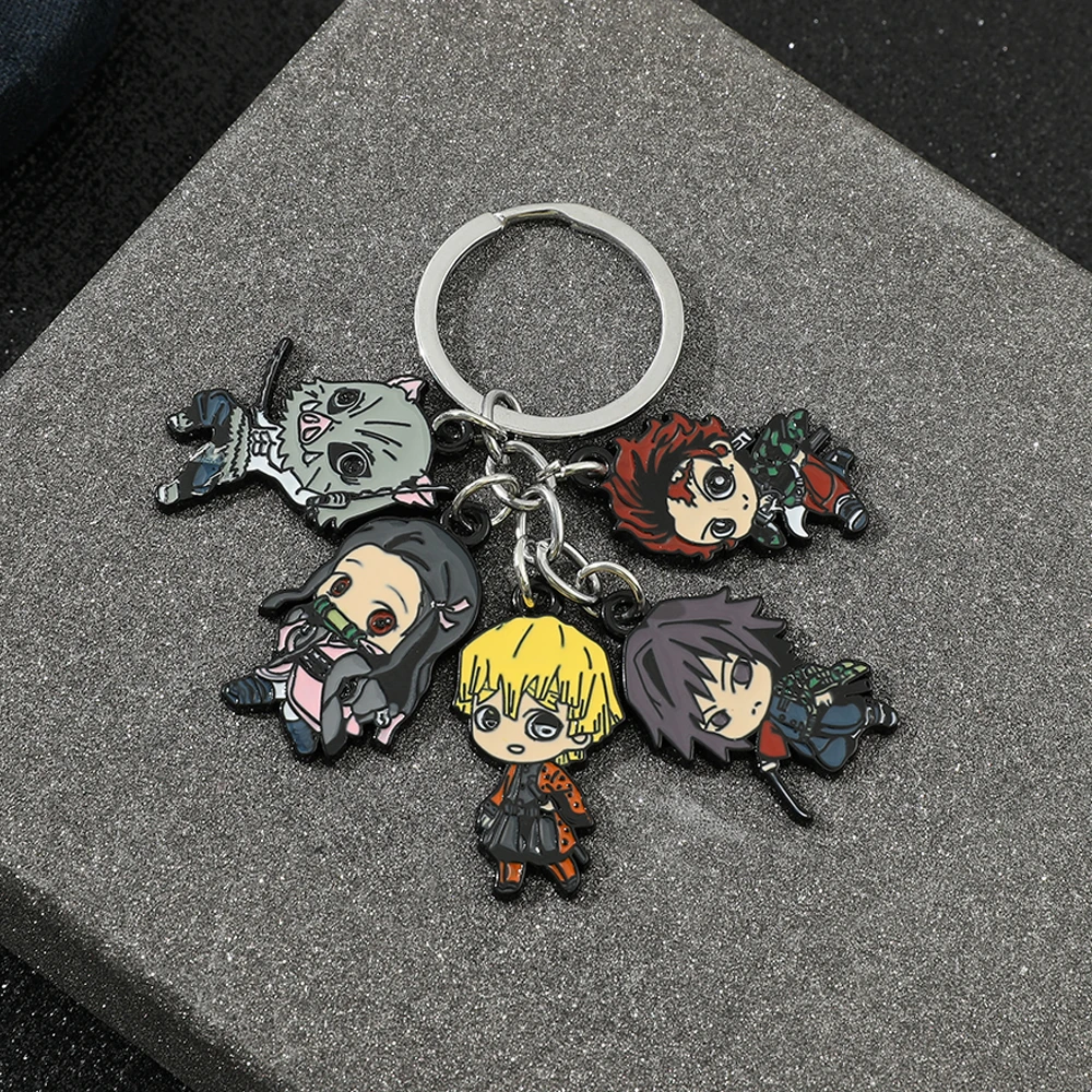 Anime Demon Slayer Multiple Characters Metal Pendant Keychain Kamado Tanjirou Keyrings for Backpack Fashion Accessories
Anime Demon Slayer Multiple Characters Metal Pendant Keychain Kamado Tanjirou Keyrings for Backpack Fashion Accessories