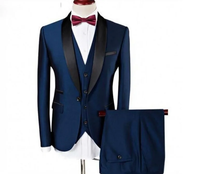 Three Pieces Handsome Wedding Suits 2019 Custom Made Shawl Lapel Slim Fit Groom Tuxedos Groomsmen Businessmen Suit
Three Pieces Handsome Wedding Suits 2019 Custom Made Shawl Lapel Slim Fit Groom Tuxedos Groomsmen Businessmen Suit