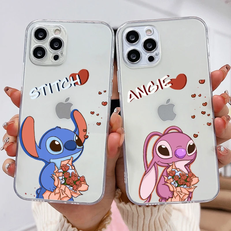 Disney Cartoon Lilo & Stitch Phone Case For Apple iPhone 11 12 13 14 Max Mini 5 6 7 8 S SE X XR XS Pro Plus Transparent Soft
Disney Cartoon Lilo & Stitch Phone Case For Apple iPhone 11 12 13 14 Max Mini 5 6 7 8 S SE X XR XS Pro Plus Transparent Soft