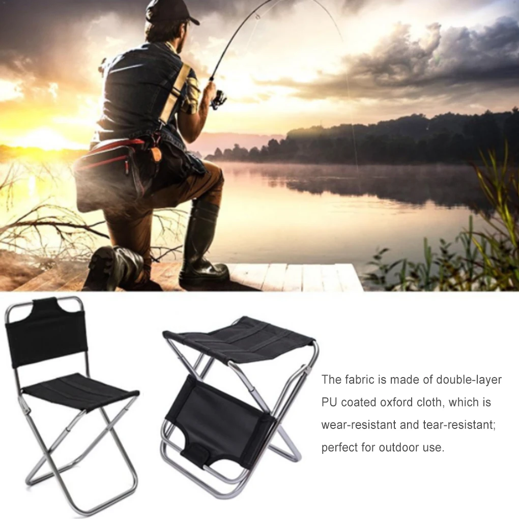 Outdoor Fishing Chair Aluminum Alloy Oxford Fabric Folding Stool Camping Hiking Foldable Seat
Outdoor Fishing Chair Aluminum Alloy Oxford Fabric Folding Stool Camping Hiking Foldable Seat