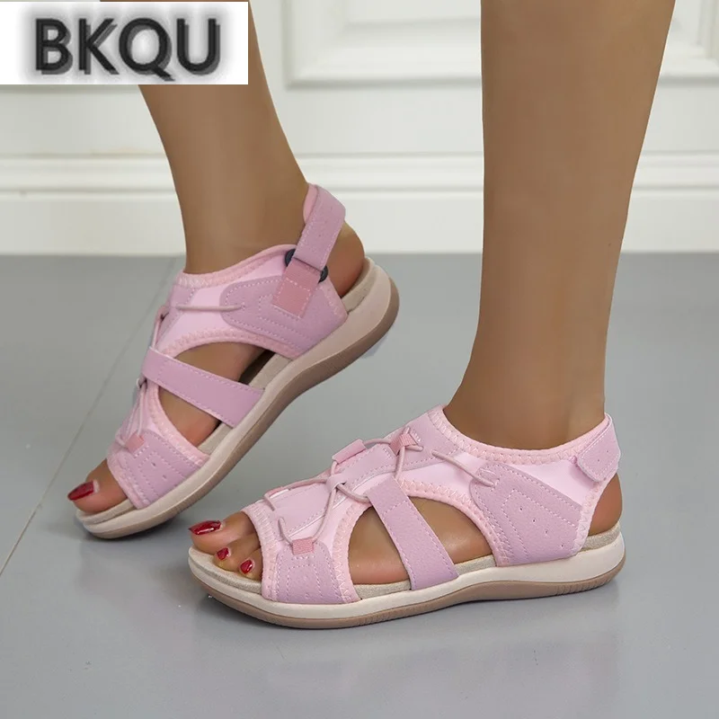Women Sandals 2022 New Pure Color Casual Ladies Sandals Comfy Low Cut Round Toe Flat Beach Shoes Summer Shoes for Women
Women Sandals 2022 New Pure Color Casual Ladies Sandals Comfy Low Cut Round Toe Flat Beach Shoes Summer Shoes for Women