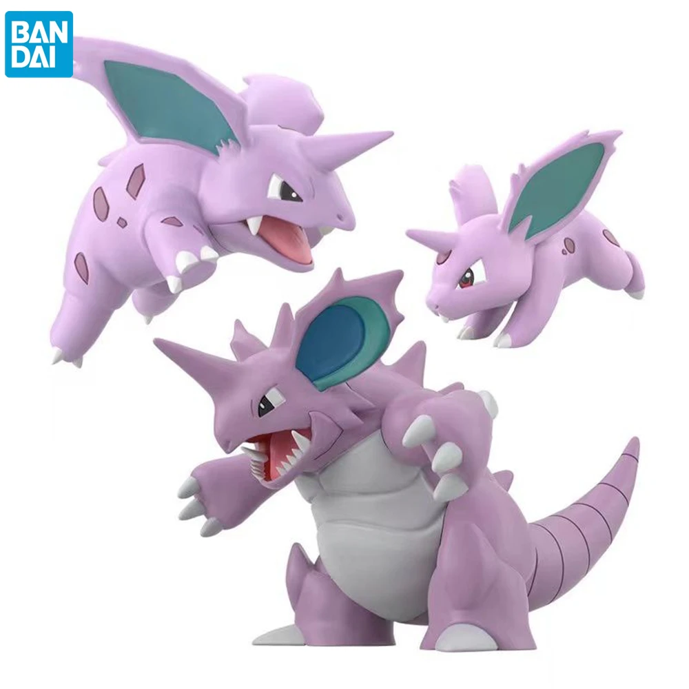 Bandai Original Pokemon Anime Figure Scale World Shokugan Nidoran Nidorino Nidoking PVC Action Figures Cute Model Figurine Toys
Bandai Original Pokemon Anime Figure Scale World Shokugan Nidoran Nidorino Nidoking PVC Action Figures Cute Model Figurine Toys