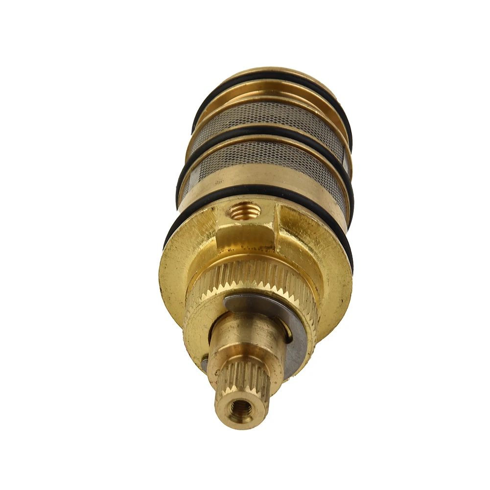 Brass Thermostatic Valve Spool Copper Faucet Cartridge Bath Mixer Tap Shower Mixing Valve Adjust The Mixing Water Temperature
Brass Thermostatic Valve Spool Copper Faucet Cartridge Bath Mixer Tap Shower Mixing Valve Adjust The Mixing Water Temperature