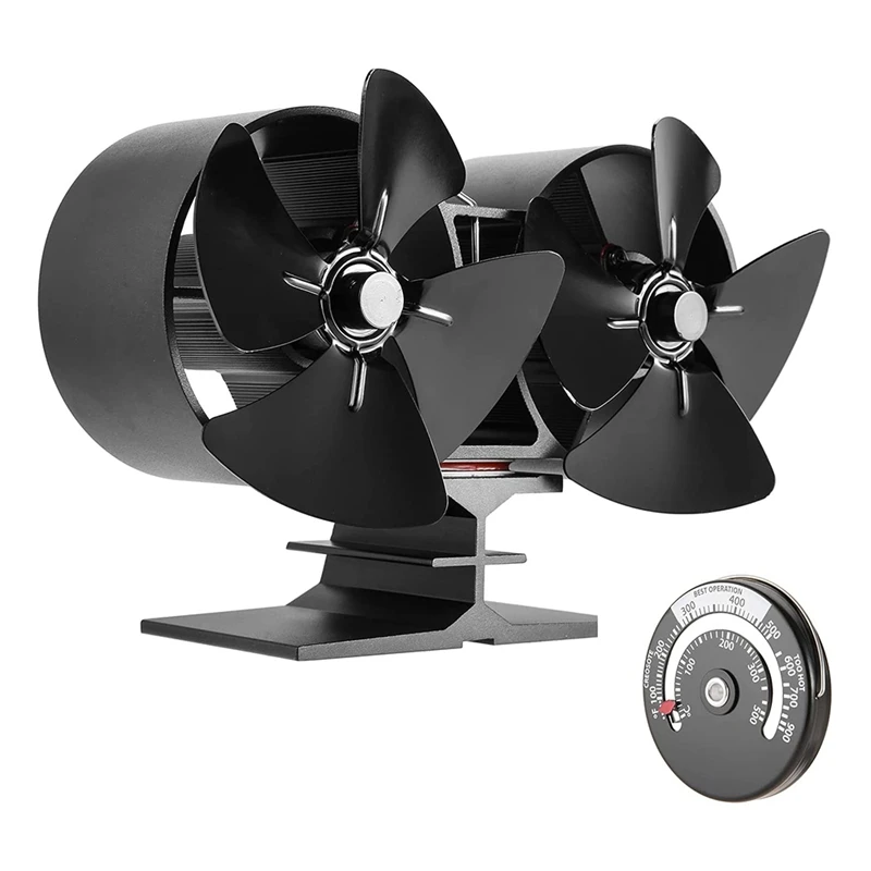 Fireplace Fan, Heat Powered Wood Stove Fan, For Wood Burner/Burning/Log Burner Stove, Eco Friendly Fan Accessories
Fireplace Fan, Heat Powered Wood Stove Fan, For Wood Burner/Burning/Log Burner Stove, Eco Friendly Fan Accessories