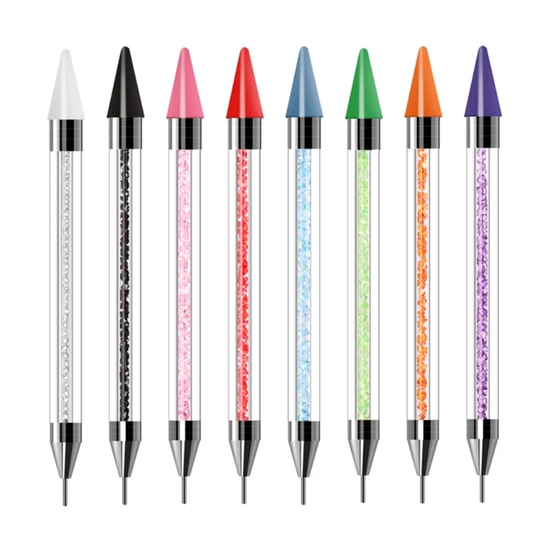 Flat Back AB Crystal Nail Art Rhinestones with Pick Up Tweezer & Picker Dotting Pen, Profession Nail Art Gems
Flat Back AB Crystal Nail Art Rhinestones with Pick Up Tweezer & Picker Dotting Pen, Profession Nail Art Gems