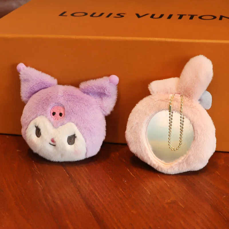Kawaii Sanrio Keychains Plush Anime Kuromi Mirror Plushie Keyring Cinnamoroll Stuffed Doll Bag Pendant for Girl Toy Gift for Kid
Kawaii Sanrio Keychains Plush Anime Kuromi Mirror Plushie Keyring Cinnamoroll Stuffed Doll Bag Pendant for Girl Toy Gift for Kid
