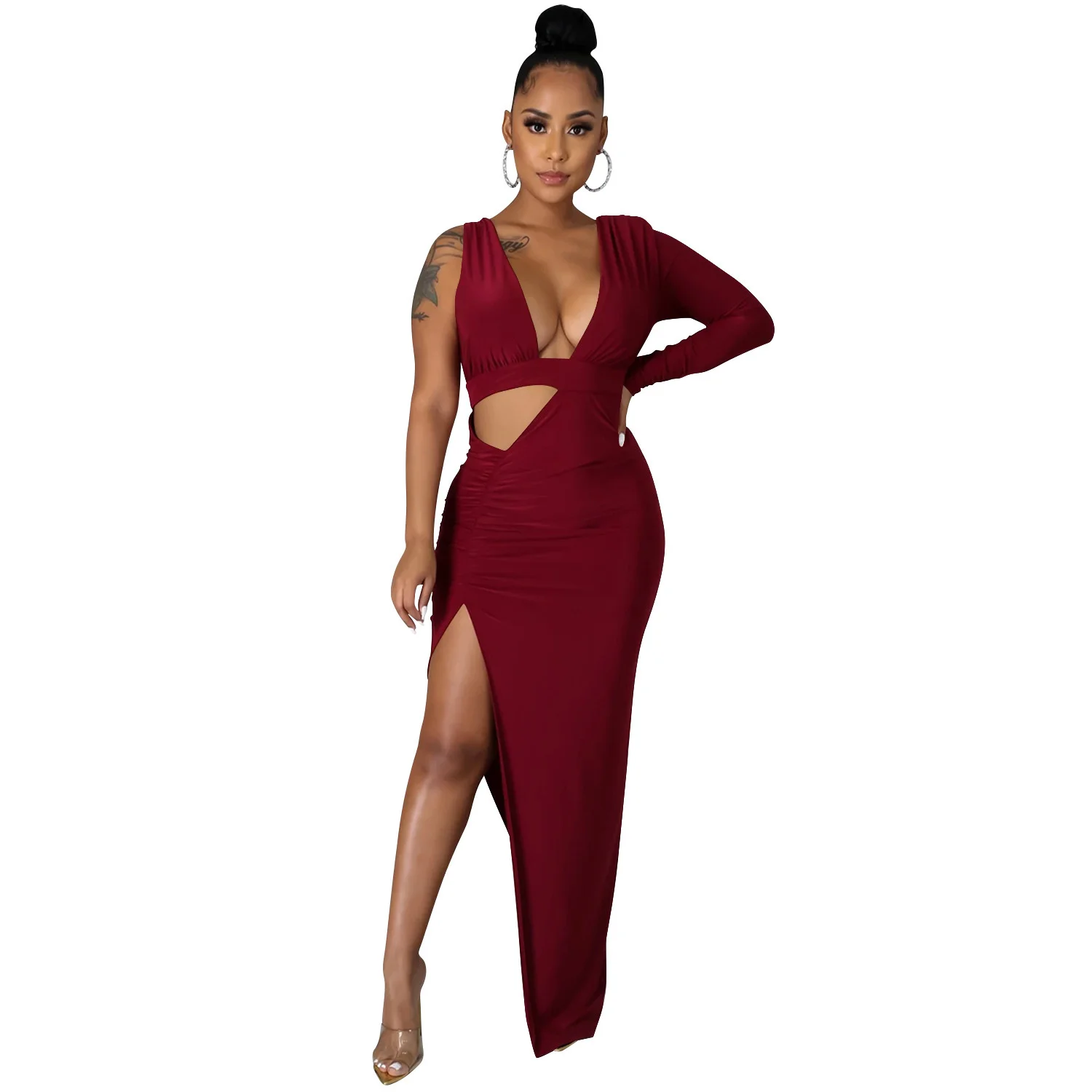 Znaiml 2022 Sexy Dress Girls Chic Stylish Party Maxi Dresses For Women Lone Shoulder Long Sleeve Vestidos Deep V Club Streetwear
Znaiml 2022 Sexy Dress Girls Chic Stylish Party Maxi Dresses For Women Lone Shoulder Long Sleeve Vestidos Deep V Club Streetwear