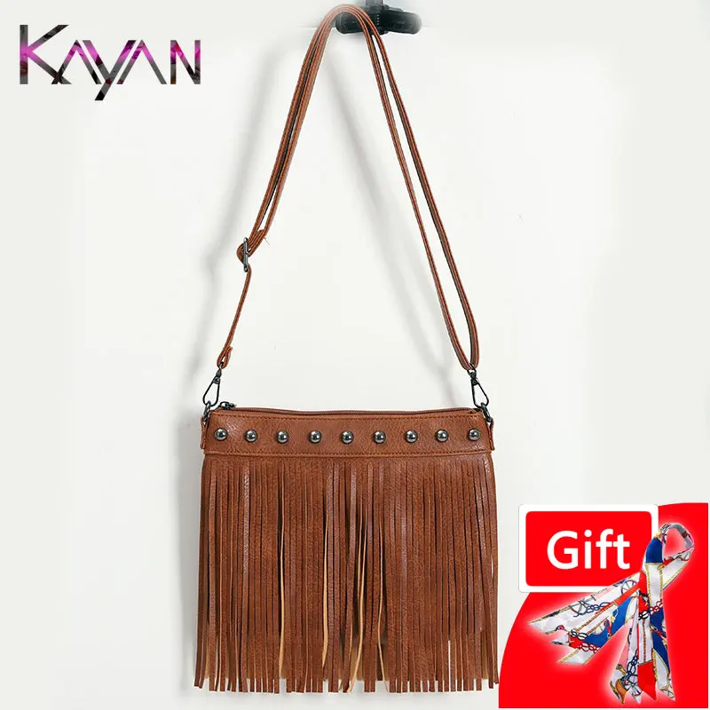 Soft Leather Women Shoulder Bag Designer Tassel Women's Bag Crossbody Bag for Female Vintage Rivet Ladies Messenger
Soft Leather Women Shoulder Bag Designer Tassel Women's Bag Crossbody Bag for Female Vintage Rivet Ladies Messenger