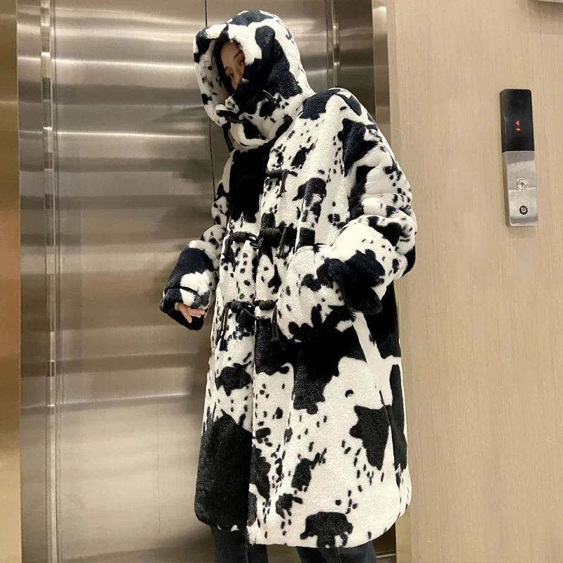 Winter 2022 New Men's And Women's Printed Panda Imitation Rabbit Wool Cotton Clothes Thickened Warm Coat
Winter 2022 New Men's And Women's Printed Panda Imitation Rabbit Wool Cotton Clothes Thickened Warm Coat