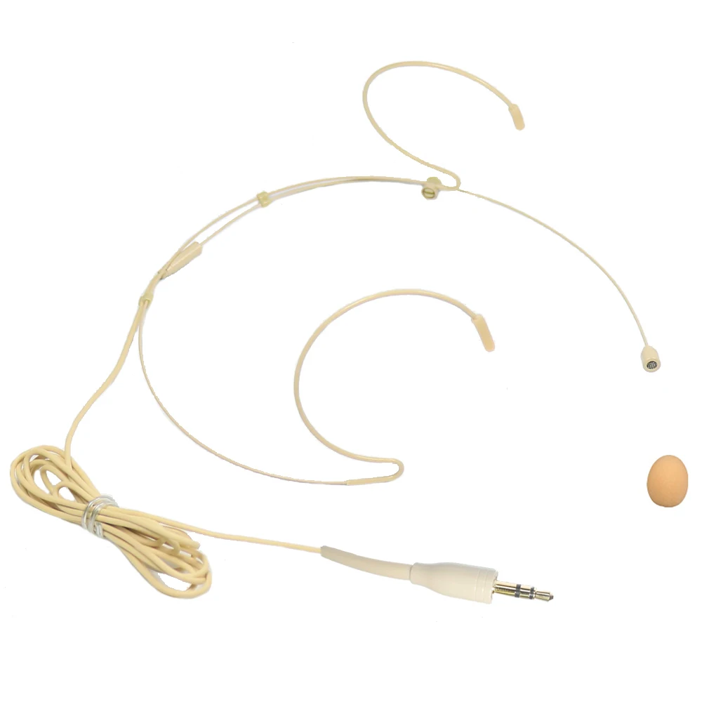 Beige Skin Headset Hanging HeadMic Microphone For Sennheiser EW G2 G3 G4 XS AVX Evolution Transmitter 3.5mm Stereo Jack For PC
Beige Skin Headset Hanging HeadMic Microphone For Sennheiser EW G2 G3 G4 XS AVX Evolution Transmitter 3.5mm Stereo Jack For PC