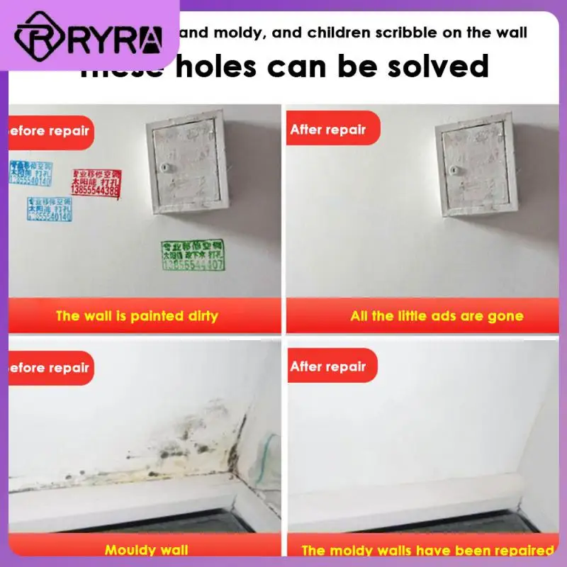 5/8/10PCS Repair Paste Cracks Refurbishment And Repair Wall Repair Waterproof And Mildew-proof Repair Paint Wall Emulsion Paint
5/8/10PCS Repair Paste Cracks Refurbishment And Repair Wall Repair Waterproof And Mildew-proof Repair Paint Wall Emulsion Paint