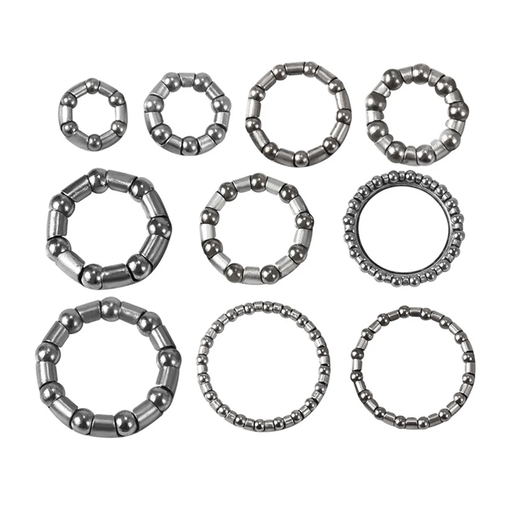 Bring Your Bike to Peak Performance with 8 Piece Set of Resilient Bearings for Headset Bottom Bracket and Fork
Bring Your Bike to Peak Performance with 8 Piece Set of Resilient Bearings for Headset Bottom Bracket and Fork