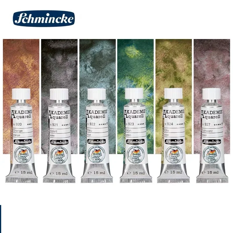 Watercolor Schmincke 15ml Tubular Layered Art Paint Color Academy Precipitation Supplies Aquarelle Color Акварель Paint
Watercolor Schmincke 15ml Tubular Layered Art Paint Color Academy Precipitation Supplies Aquarelle Color Акварель Paint