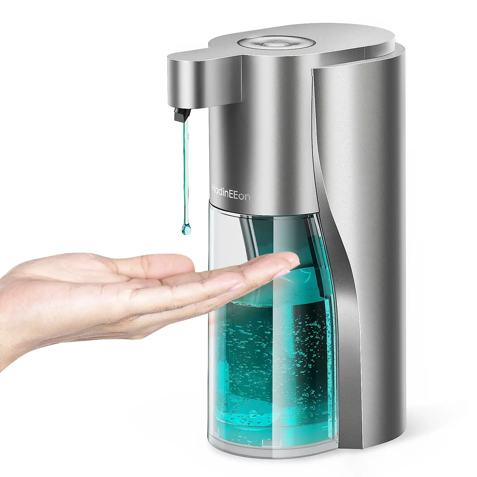 Soap Dispenser, 500ml/17oz Touch-Free Rechargeable Automatic Liquid Soap Dispenser Wall-Mountable
Soap Dispenser, 500ml/17oz Touch-Free Rechargeable Automatic Liquid Soap Dispenser Wall-Mountable