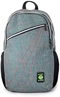 

BAGS City Dweller Hemp Backpack with Padded Laptop Compartment and Water Bottle Holder (Black)