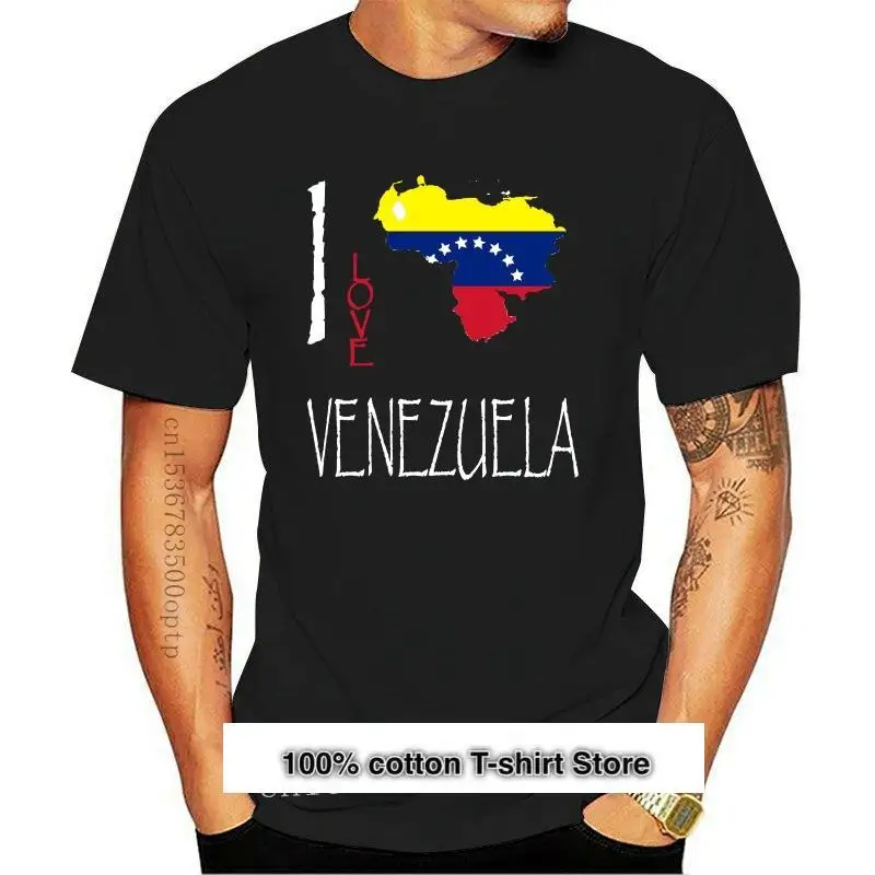 

Nuevo 2021 gran oferta 100% de VENEZUELA me encanta la cultura bandera T camisa TEES Tee camiseta