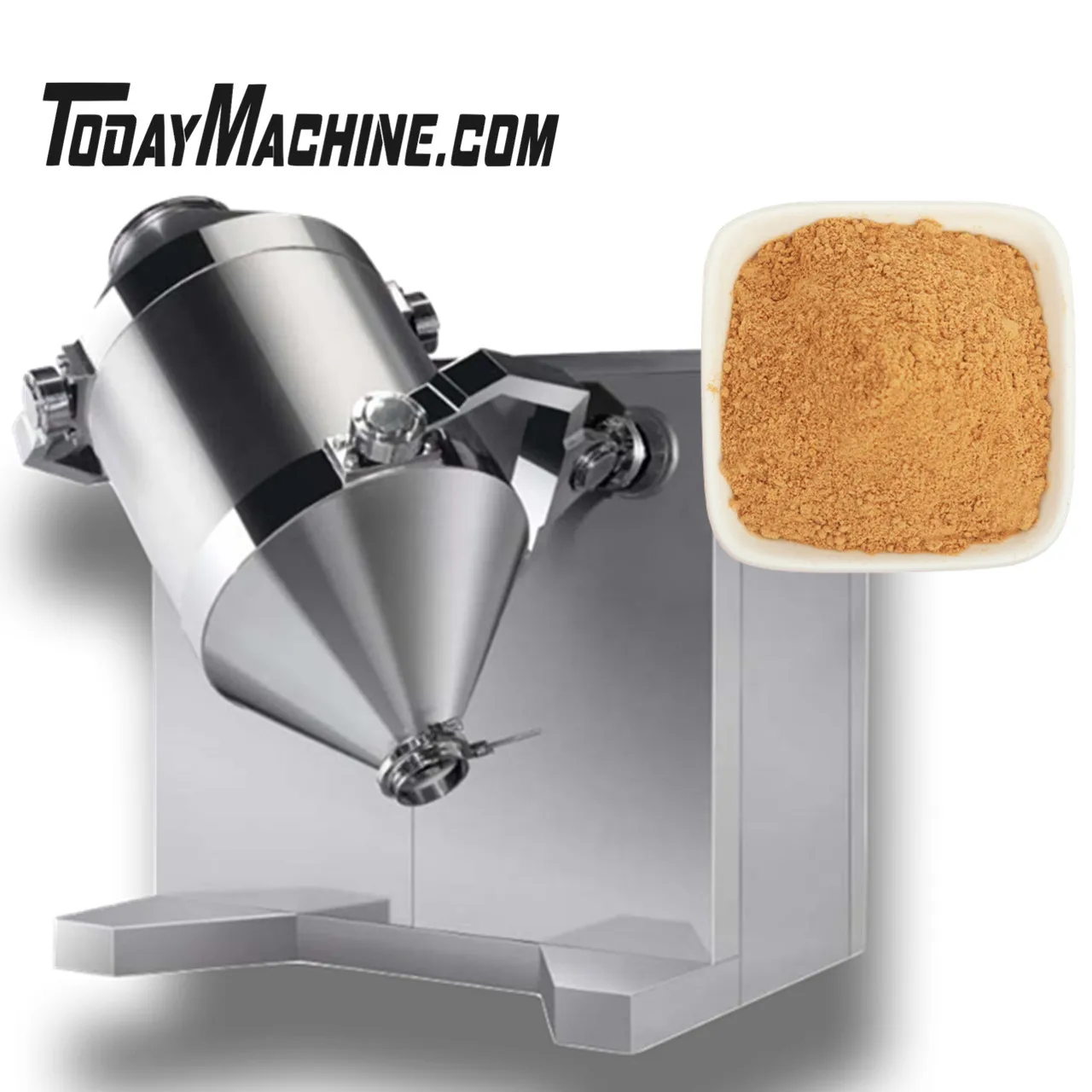 

High Speed Industrial Detergent Washing Chemical Powder Granules 3D Motion Mixer Mixing Machine