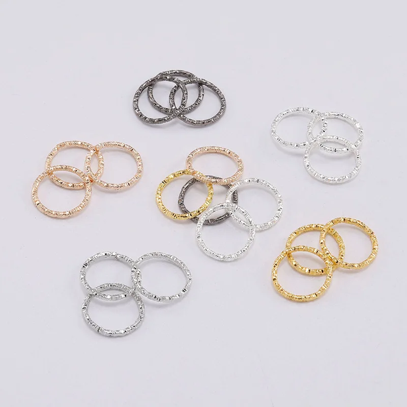 100PCS/PACK 8-20mm Round Jump Rings Twisted Open Split Rings jump rings Connector For Jewelry Makings Findings Supplies DIY
100PCS/PACK 8-20mm Round Jump Rings Twisted Open Split Rings jump rings Connector For Jewelry Makings Findings Supplies DIY