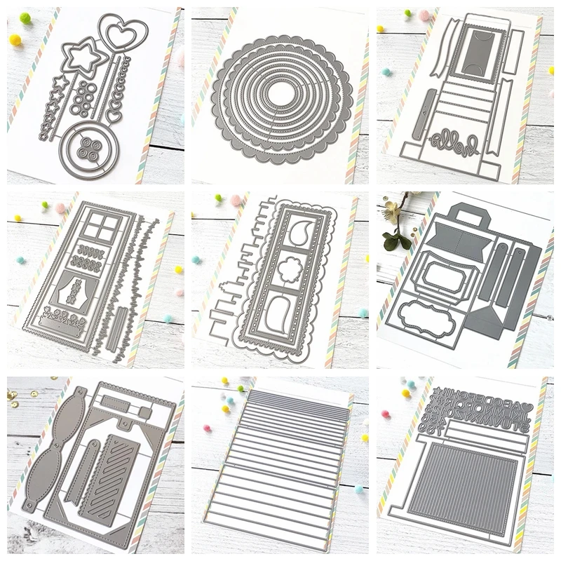 Metal Cutting Dies And Stamps Stencils for DIY Scrapbook Album Embossing Handmade Decorations Mould Scrapbooking Dies
Metal Cutting Dies And Stamps Stencils for DIY Scrapbook Album Embossing Handmade Decorations Mould Scrapbooking Dies