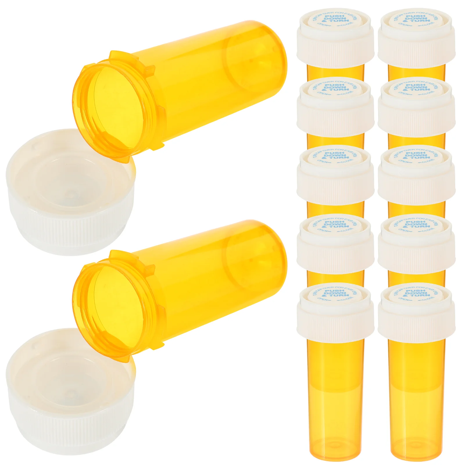 12 Pcs Mini Containers Transparent Travel Box Accessory Convenient Medicine Holder Portable Organizer Small Bottle
12 Pcs Mini Containers Transparent Travel Box Accessory Convenient Medicine Holder Portable Organizer Small Bottle