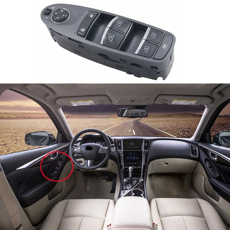Автомобильный главный выключатель окна для Nissan Infiniti Q50L V37Z 25401-4GA2A 254014GA2A
Автомобильный главный выключатель окна для Nissan Infiniti Q50L V37Z 25401-4GA2A 254014GA2A