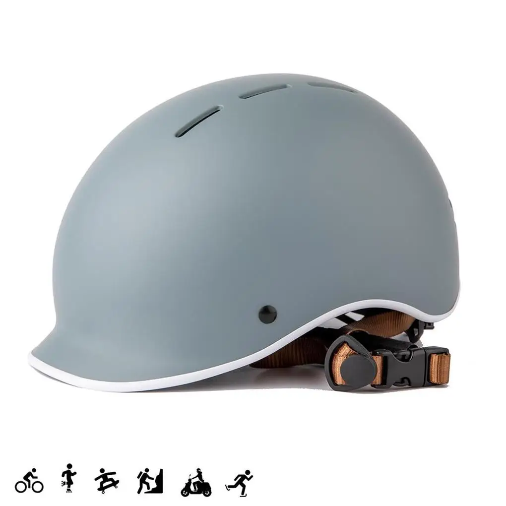 Adults Bike Helmet Outdoor Caps Safety Protection Cycling Hat Cycling Snowboard Skateboard Sports Protective Grey
Adults Bike Helmet Outdoor Caps Safety Protection Cycling Hat Cycling Snowboard Skateboard Sports Protective Grey