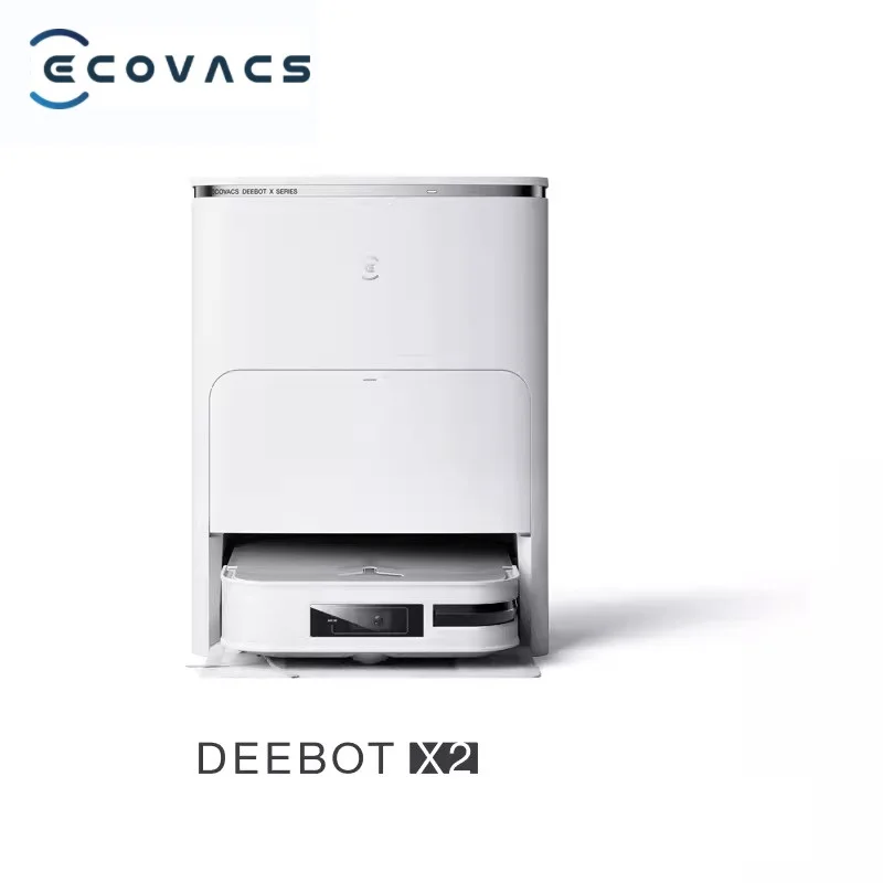 

New Original ECOVACS DEEBOT X2 PRO Vacuum Cleaner Sweeping Robot Hot Water Washing Mop Cleaning and Drying Dust Integration