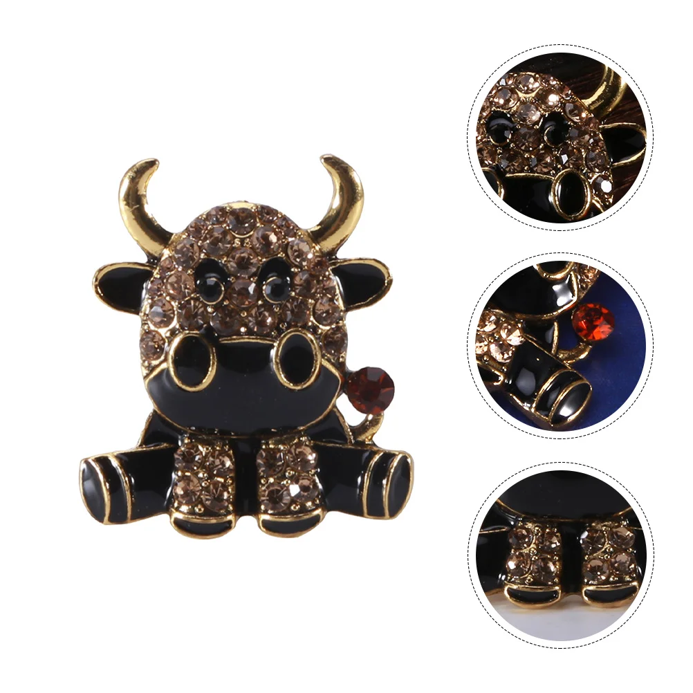 Brooch Pin Animal Yearjewelry Cow Chinese Alloy Retro Bronzetheme New Gemstone Lapel Crystalvintage Bull Ox The Breastpin
Brooch Pin Animal Yearjewelry Cow Chinese Alloy Retro Bronzetheme New Gemstone Lapel Crystalvintage Bull Ox The Breastpin