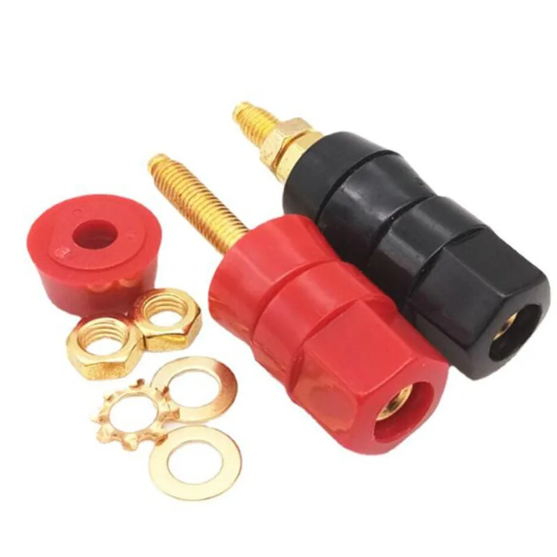 5pair(5 black+5 red) Terminals Red Black Connector Amplifier Terminal Binding Post Banana Speaker Plug Jack Adapter Socket
5pair(5 black+5 red) Terminals Red Black Connector Amplifier Terminal Binding Post Banana Speaker Plug Jack Adapter Socket