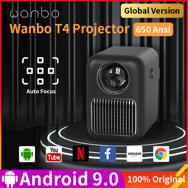Global Version Wanbo T6R MAX Projector Full HD 1080P Projector Android 9.0 Voice Control Mini LED Portable WIFI 2+16Gb For Home
Global Version Wanbo T6R MAX Projector Full HD 1080P Projector Android 9.0 Voice Control Mini LED Portable WIFI 2+16Gb For Home