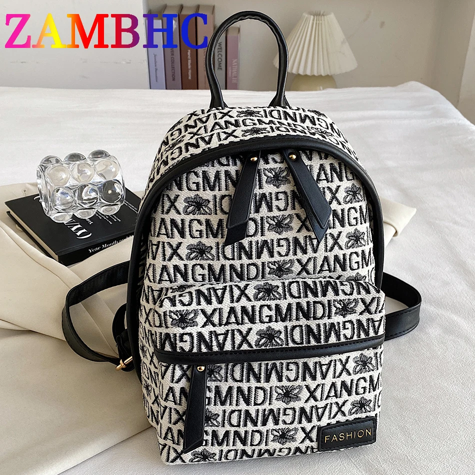 3 In 1 Fashion Small PU Leather Letter Women's Backpack for Teenager Girl 2023 Trend Brand Lady Travel Backpack Luxury Designer
3 In 1 Fashion Small PU Leather Letter Women's Backpack for Teenager Girl 2023 Trend Brand Lady Travel Backpack Luxury Designer