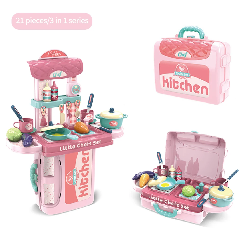 21 Piece 3 In 1 Set Kitchen Table Bags Children's Imagination Toys Set Birthday Gifts
21 Piece 3 In 1 Set Kitchen Table Bags Children's Imagination Toys Set Birthday Gifts