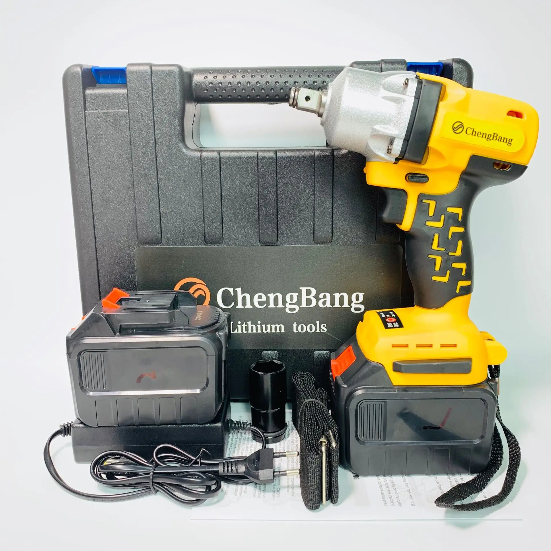 electric wrench lithium rechargeable electric wrench wrench yellow plate hand lithium electric brushless
electric wrench lithium rechargeable electric wrench wrench yellow plate hand lithium electric brushless