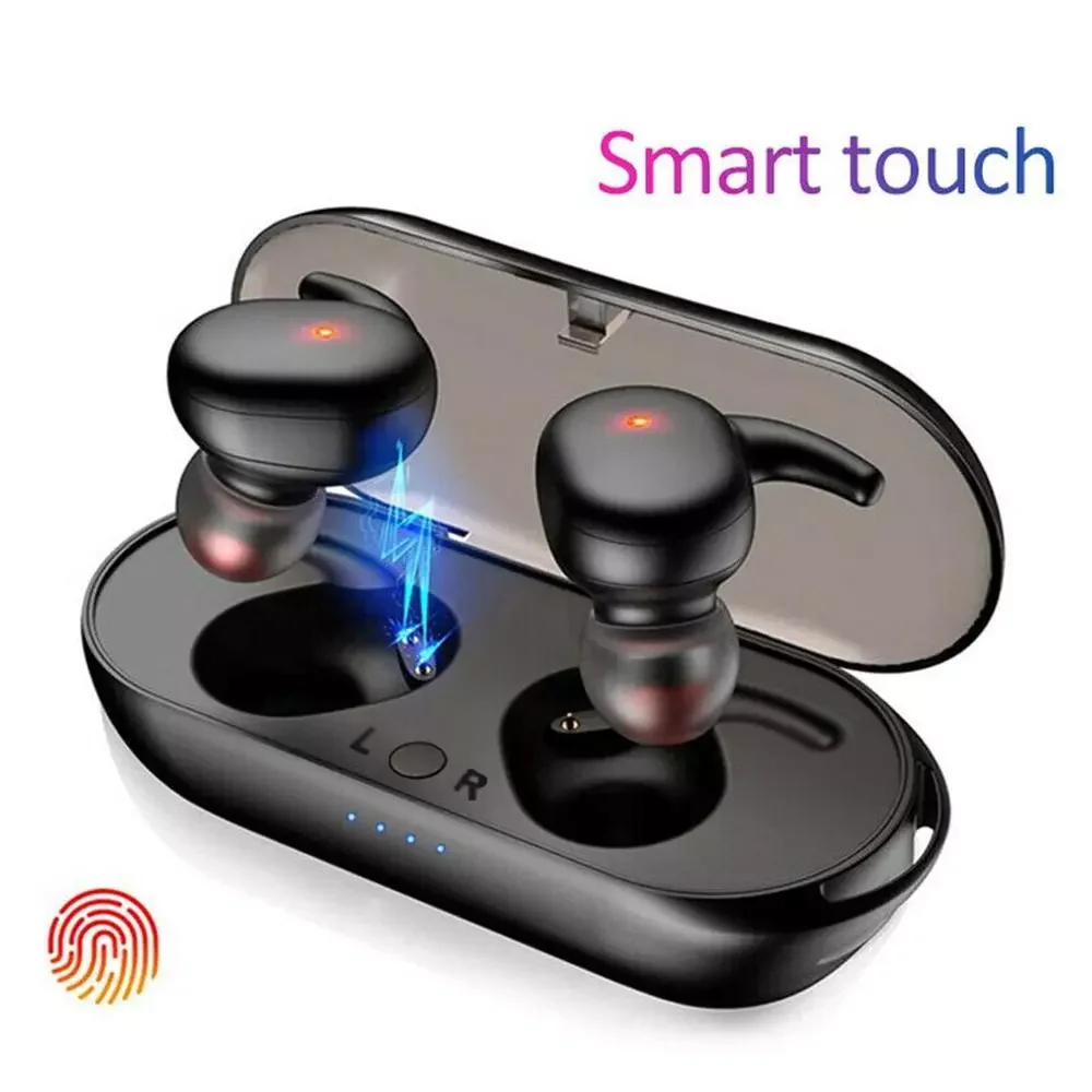 Y30 Bluetooth Wireless Earphone 5.0 Sport Bluetooth Headset Earbuds Handfree Portable with Charging Box 3D Stereo Sound
Y30 Bluetooth Wireless Earphone 5.0 Sport Bluetooth Headset Earbuds Handfree Portable with Charging Box 3D Stereo Sound