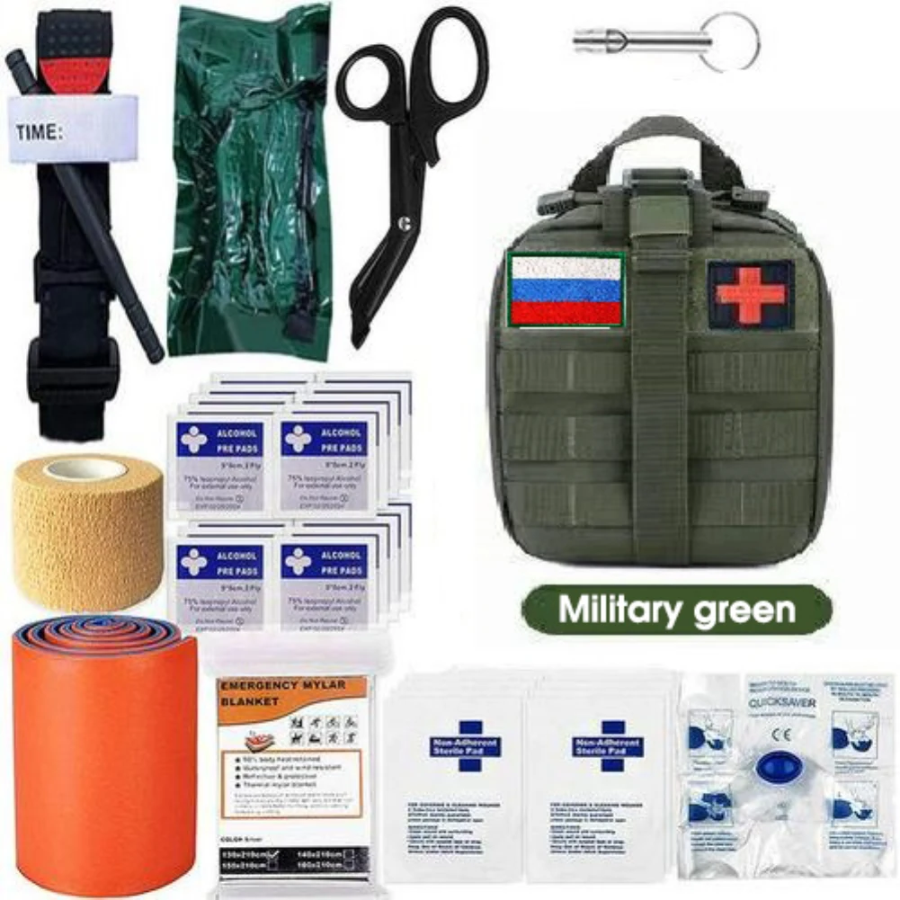 Camping Survival Equipment Molle Trauma Backpack Medical Emergency Survival First Aid Kit Military Tactical Tourniquet Bandage
Camping Survival Equipment Molle Trauma Backpack Medical Emergency Survival First Aid Kit Military Tactical Tourniquet Bandage