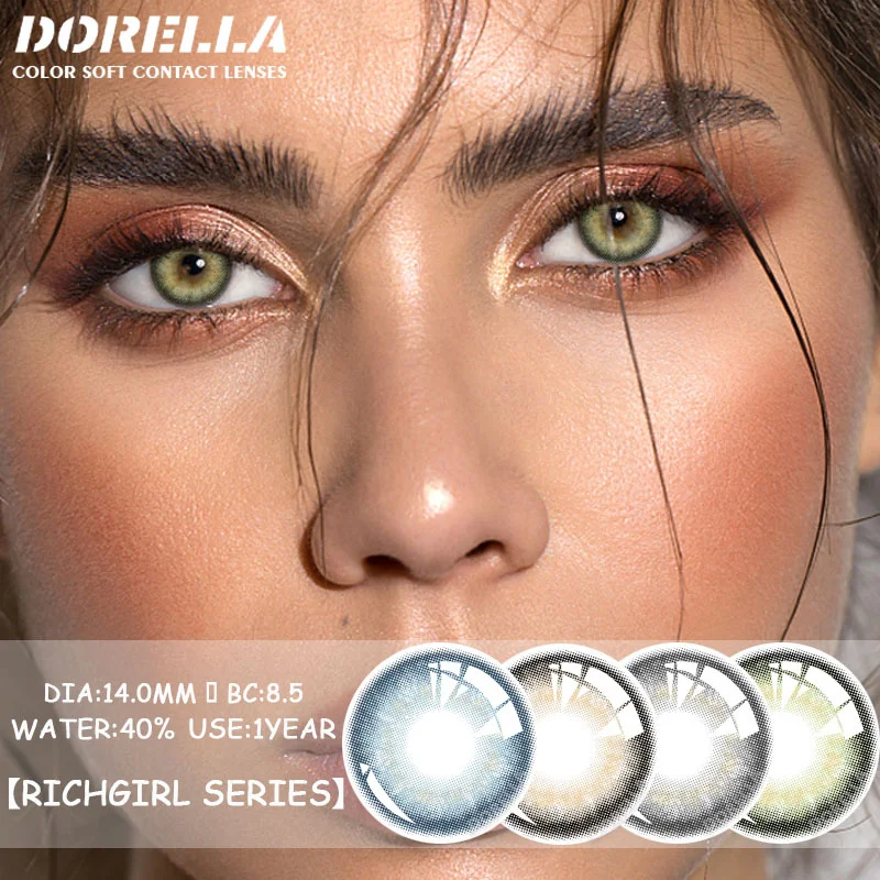 DORELLA 1 пара контактных линз натурального цвета для окрашивания глаз линзы ed красота контактные линзы цветные контактные линзы ed косметическ...
DORELLA 1 пара контактных линз натурального цвета для окрашивания глаз линзы ed красота контактные линзы цветные контактные линзы ed косметическ...