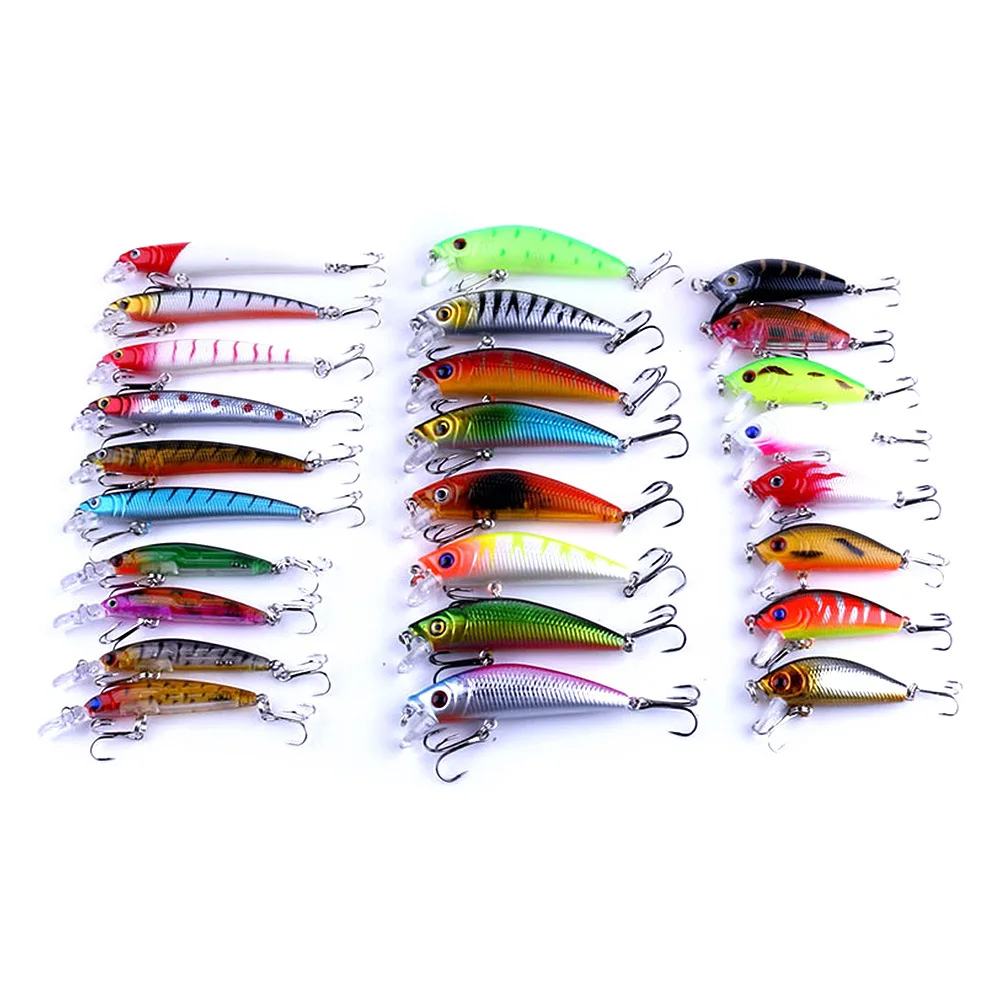 26pcs/set Fishing Wobblers Set Mixed 8 Models Fishing Lures 26 Different Colors Hard Baits Lifelike Fake Fishing Bait
26pcs/set Fishing Wobblers Set Mixed 8 Models Fishing Lures 26 Different Colors Hard Baits Lifelike Fake Fishing Bait