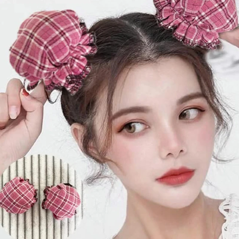 Cosplay Bun Cover Plaid Bun Hair Holder for Women Stretchy Styling Bun Holder Ruffle Lace Hair Wrap Lolita Drop Shipping
Cosplay Bun Cover Plaid Bun Hair Holder for Women Stretchy Styling Bun Holder Ruffle Lace Hair Wrap Lolita Drop Shipping