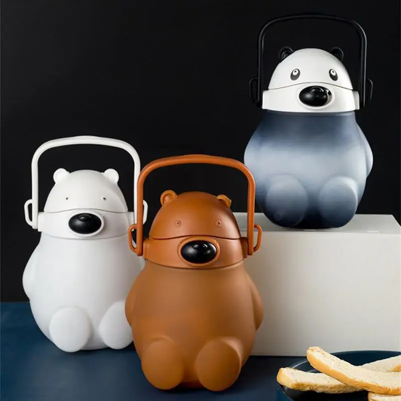 Drinking Straw Bottle Double Drink Children Drinking Cup Strap Plastic Cup Portable Straw Cup Tumbler Big White Bear Cup Kawaii
Drinking Straw Bottle Double Drink Children Drinking Cup Strap Plastic Cup Portable Straw Cup Tumbler Big White Bear Cup Kawaii