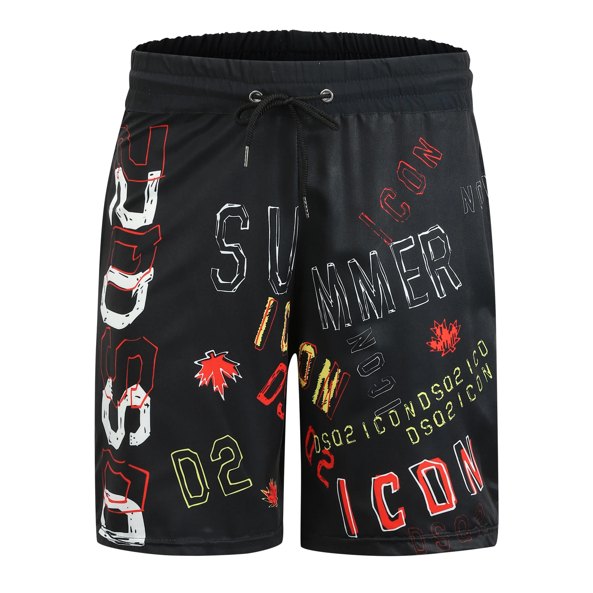 2022 Summer Trend Hot Selling Hot Men's High Street European And American Black Print Casual Fashion Beach Pants Men
2022 Summer Trend Hot Selling Hot Men's High Street European And American Black Print Casual Fashion Beach Pants Men