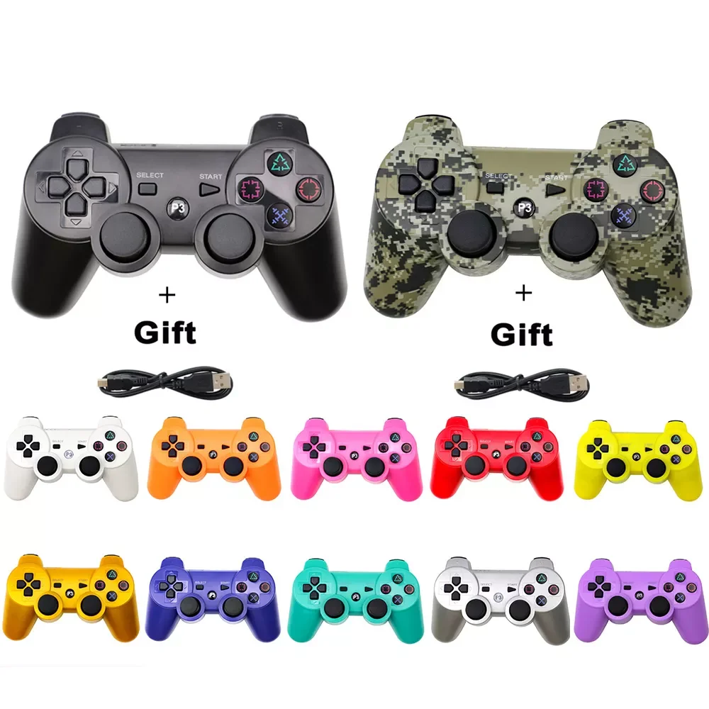 Wireless Controller For PS3 Gamepad For PS3 Joypad Accessorie Bluetooth-4.0 Joystick For USB PC Controller Support Bluetooth
Wireless Controller For PS3 Gamepad For PS3 Joypad Accessorie Bluetooth-4.0 Joystick For USB PC Controller Support Bluetooth