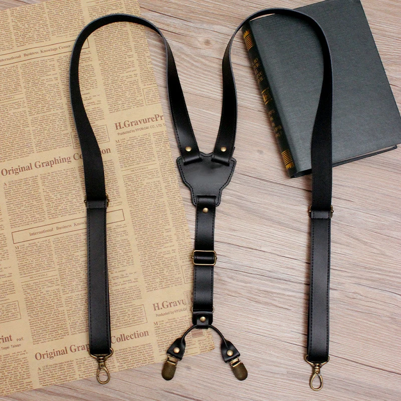 2.5*130cm Fashion Genuine Leather Mens Suspender 2nd Layer Cowskin Y-Type 4 Clips Wide Braces Male Jockstrap Adult Suspenders
2.5*130cm Fashion Genuine Leather Mens Suspender 2nd Layer Cowskin Y-Type 4 Clips Wide Braces Male Jockstrap Adult Suspenders
