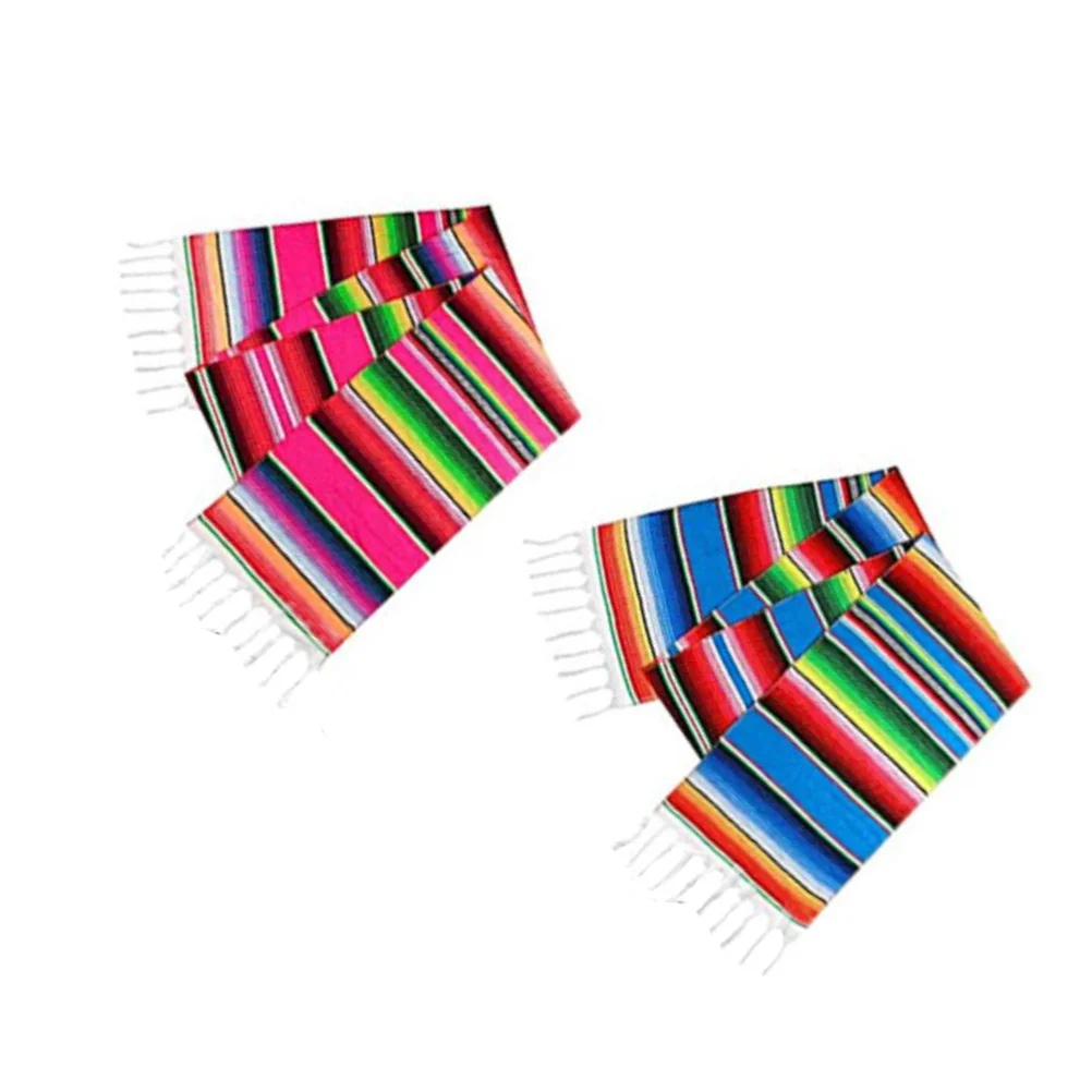 Table Runner Cover Mexican Mexico Dining Scarf Topper Picnic Cloth Sarape Cotton Supplies Party Flag Wedding Decorative Serape
Table Runner Cover Mexican Mexico Dining Scarf Topper Picnic Cloth Sarape Cotton Supplies Party Flag Wedding Decorative Serape