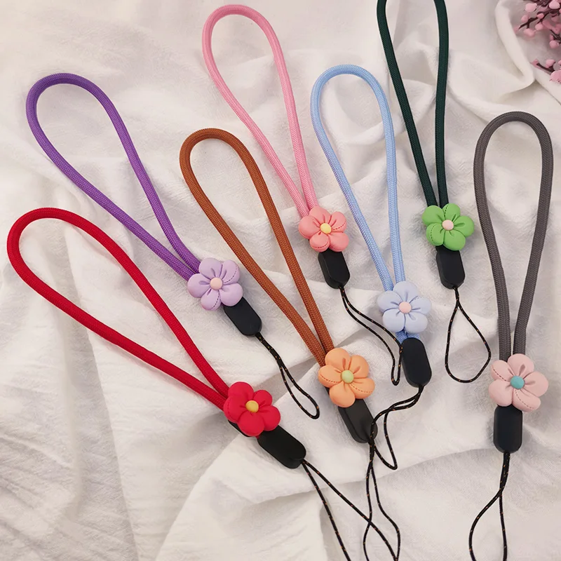 Short Small Flower Jewelry Strap Hand-woven Anti-lost Sling Mobile Phone Case Universal Sling Lanyard Mobile Phone Lanyard
Short Small Flower Jewelry Strap Hand-woven Anti-lost Sling Mobile Phone Case Universal Sling Lanyard Mobile Phone Lanyard