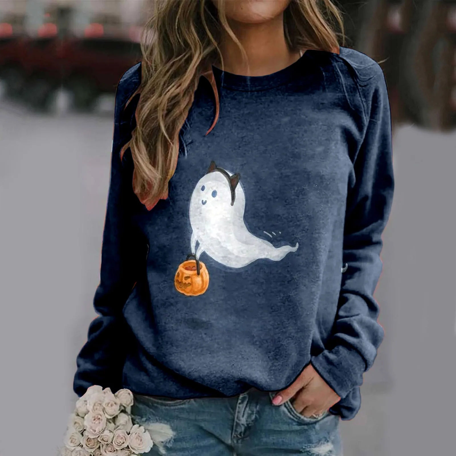 Kawaii Ghost Cartoon Printed Hoodies Women Fleece Long Sleeve O Neck Loose Sweatshirt Girls Women Hoodie Pullovers Winter Autumn
Kawaii Ghost Cartoon Printed Hoodies Women Fleece Long Sleeve O Neck Loose Sweatshirt Girls Women Hoodie Pullovers Winter Autumn