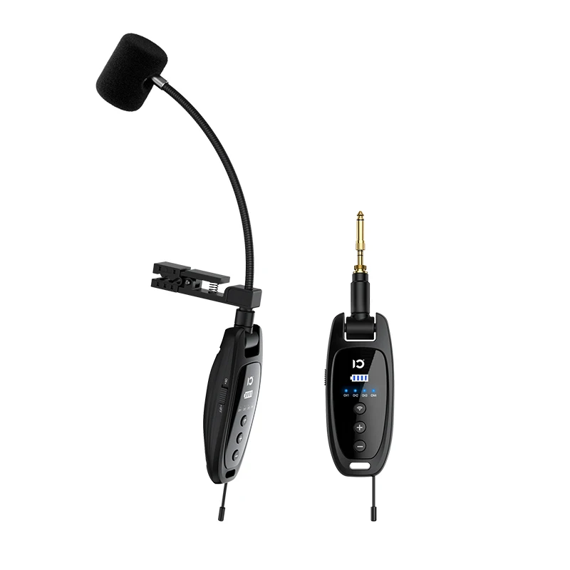 SD-U18 Saxophone Instrument Microphone Kit Uhf Wireless Stage Performance Saxophone Instrument Microphone Kit
SD-U18 Saxophone Instrument Microphone Kit Uhf Wireless Stage Performance Saxophone Instrument Microphone Kit